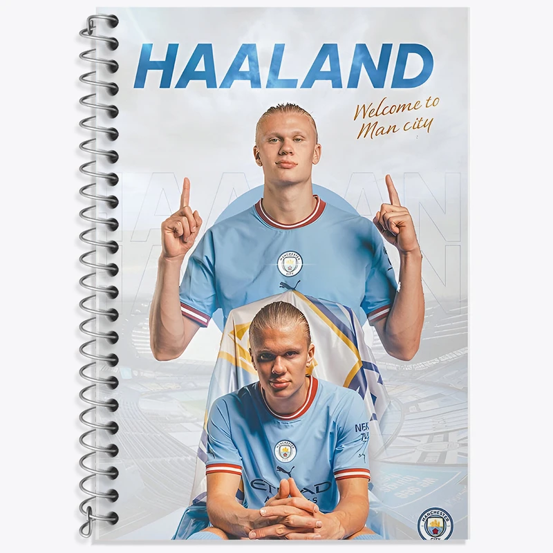 دفتر نت موسیقی 50 برگ خندالو طرح ارلینگ هالند (Erling Haaland) کد F14279