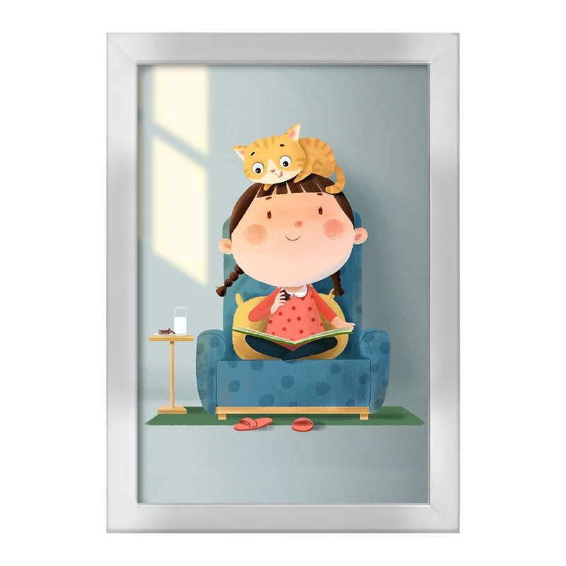 تابلو خندالو طرح دخترانه فانتزی کد 25712