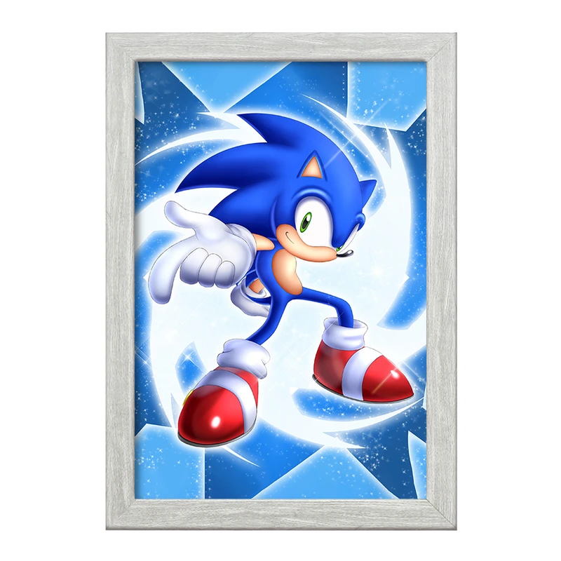 تابلو خندالو طرح سونیک (Sonic) کد 37022