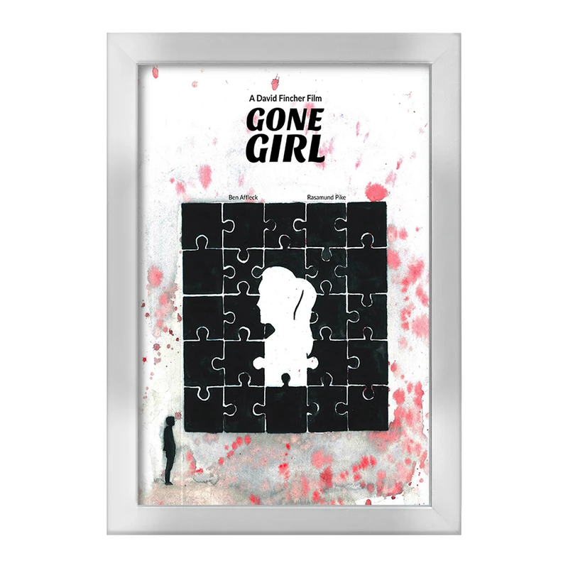 تابلو خندالو طرح دختر گمشده (Gone Girl) کد F11345