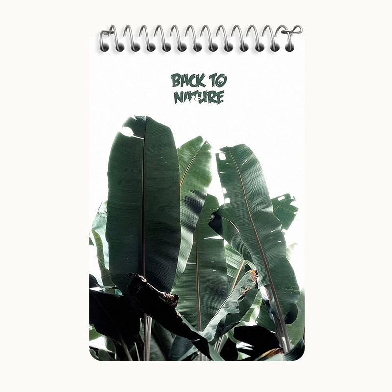 دفتر یادداشت 50 برگ خندالو طرح طبیعت کد F10787