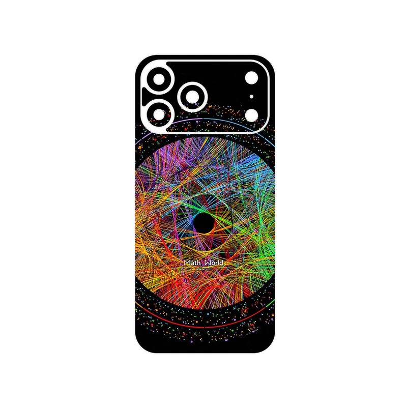 برچسب پوششی ماهوت مدل Mathematical Geometric Shape 2 مناسب برای گوشی موبایل اپل iPhone 17 Pro Max