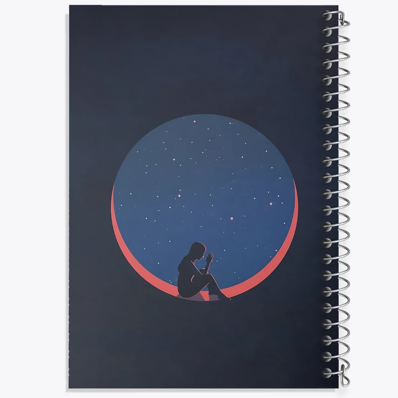 دفتر طراحی 50 برگ خندالو طرح مفهومی کد N2724