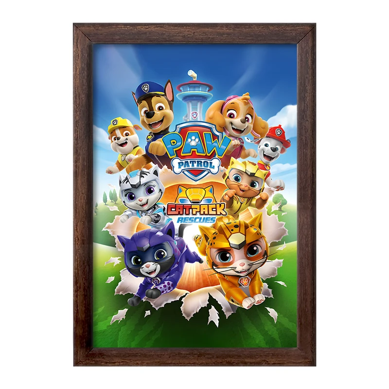 تابلو خندالو طرح سگ های نگهبان کد F11018