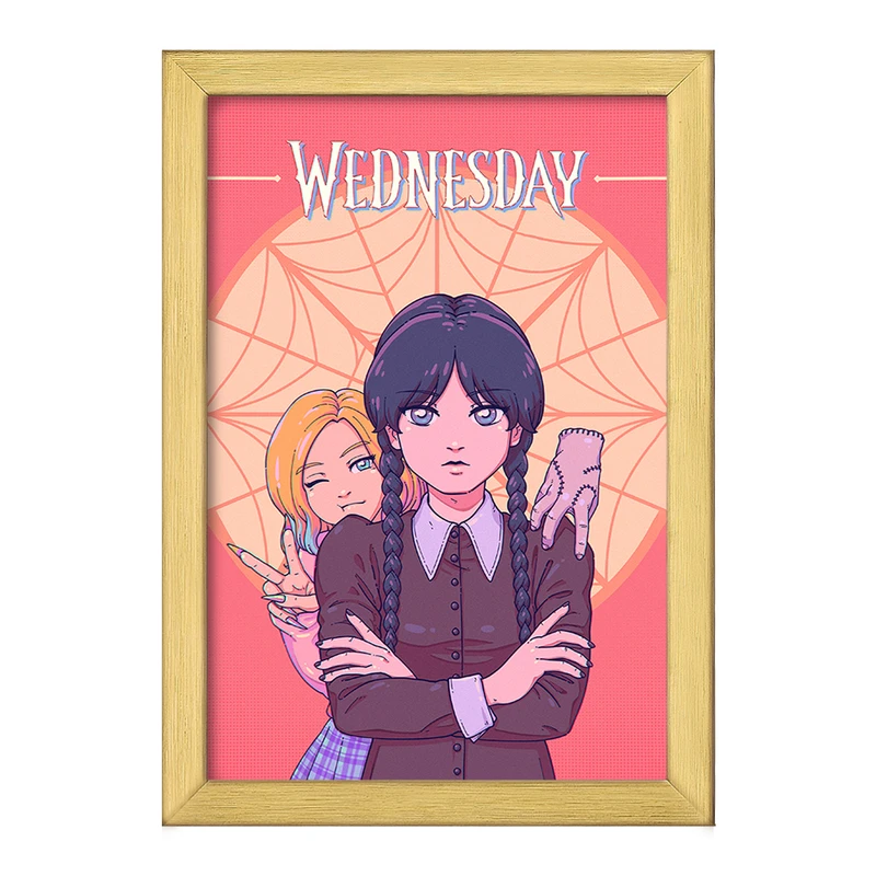 تابلو خندالو طرح ونزدی (Wednesday) کد F2444