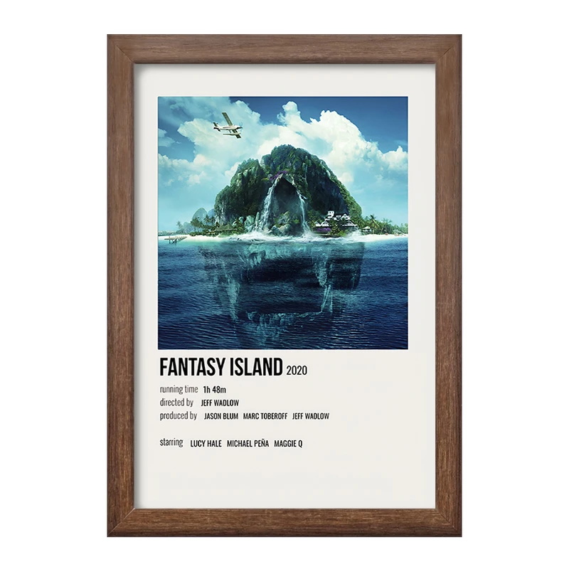 تابلو خندالو طرح جزیره فانتزی (Fantasy Island) کد F13301