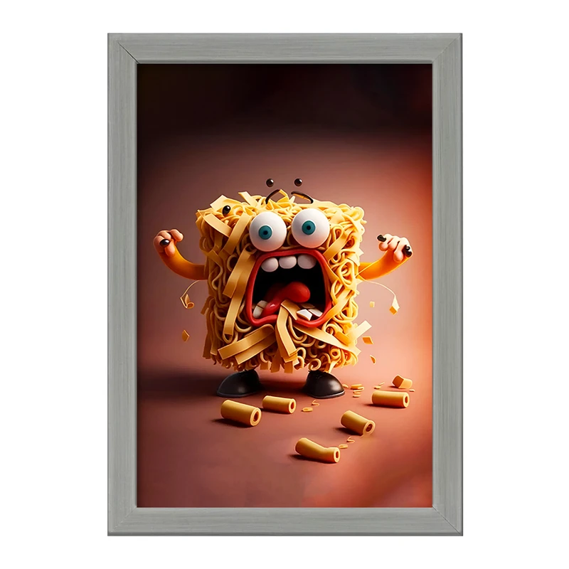 تابلو خندالو طرح نودلز (Noodles) کد F5925
