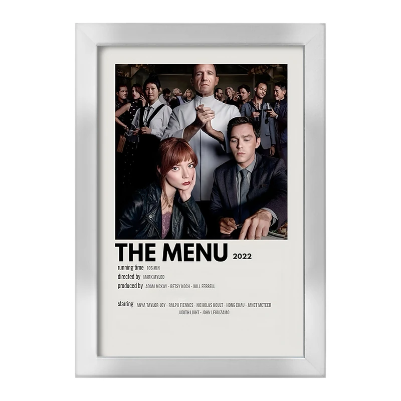 تابلو خندالو طرح منو (The Menu) کد F13095