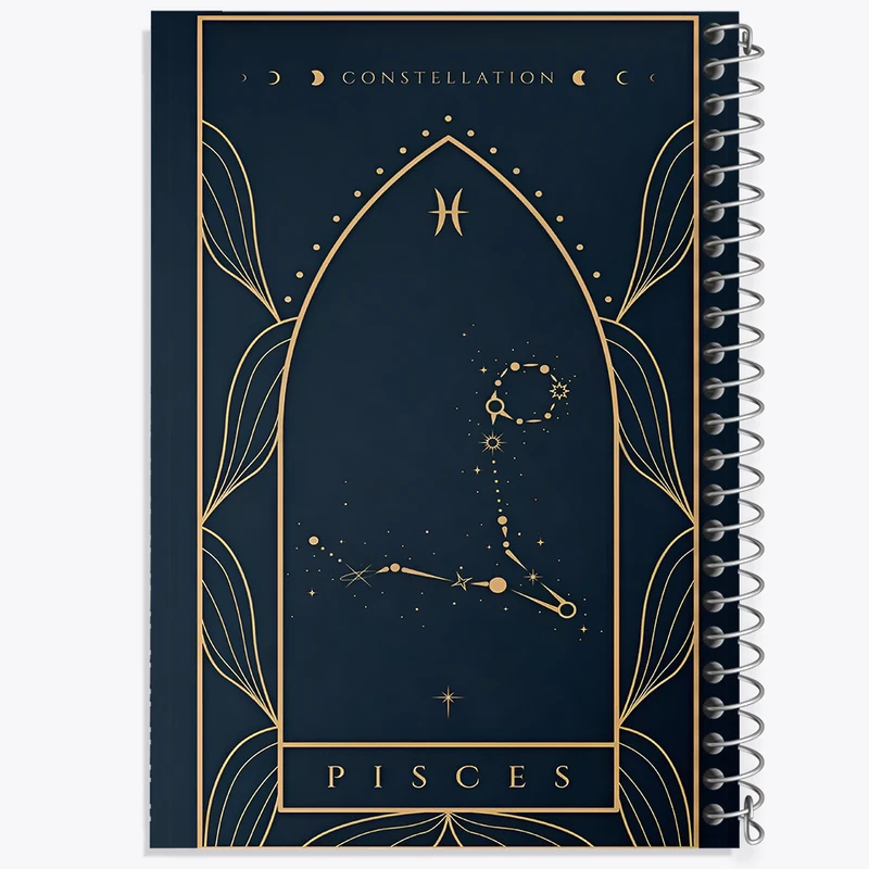 دفتر مشق 50 برگ خندالو طرح ماه تولد اسفند کد F10882