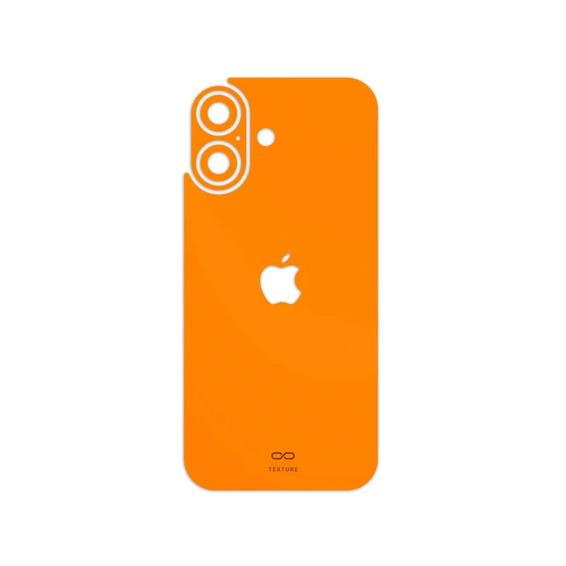 برچسب پوششی ماهوت مدل Matte-Orange مناسب برای گوشی موبایل اپل iPhone 17
