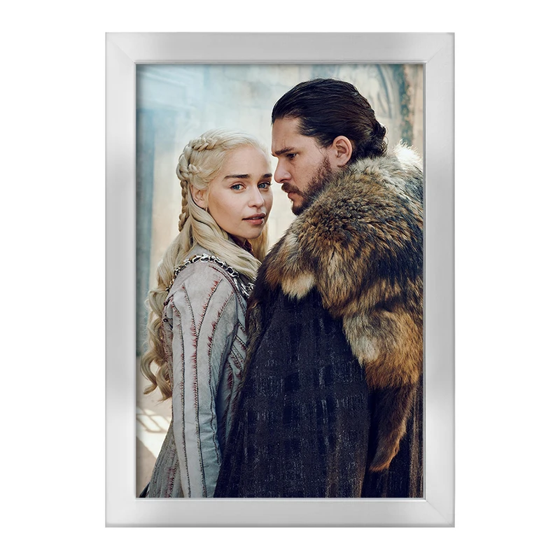 تابلو خندالو طرح دنریس تارگرین و جان اسنو گیم اف ترونز Game of Thrones  کد 2669