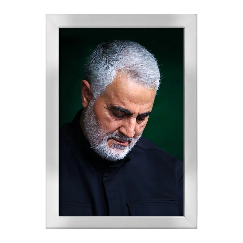 تابلو خندالو طرح سردار قاسم سلیمانی  کد 12601