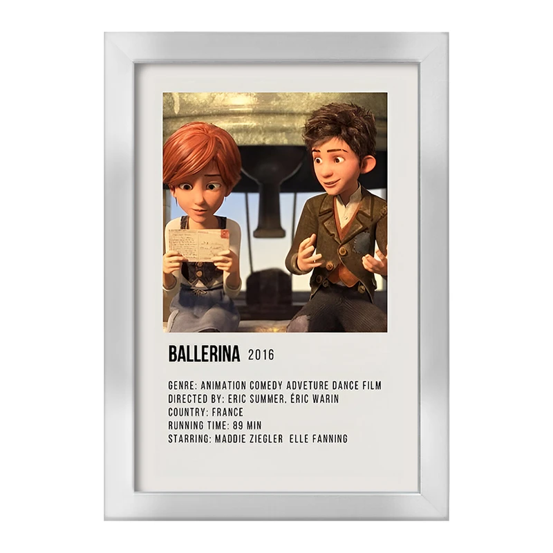 تابلو خندالو طرح بالرین (Ballerina) کد F13272