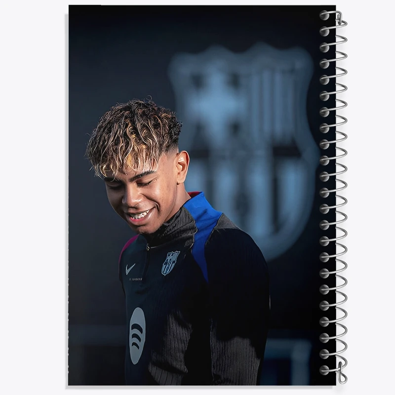 دفتر لیست خرید 50 برگ خندالو طرح لامین یامال (Lamine Yamal) کد F14307