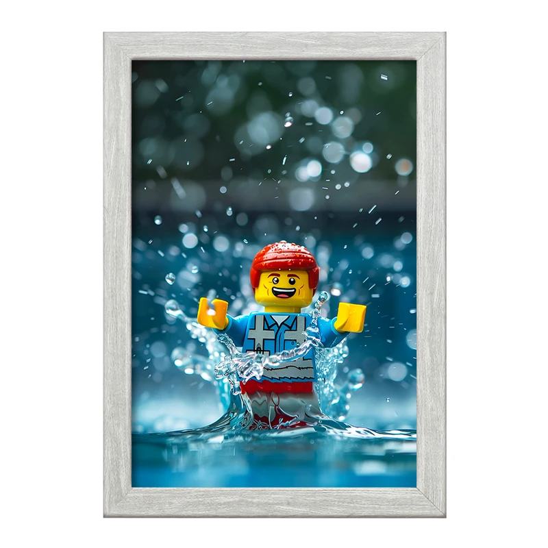 تابلو خندالو طرح لگو (Lego) کد F6817