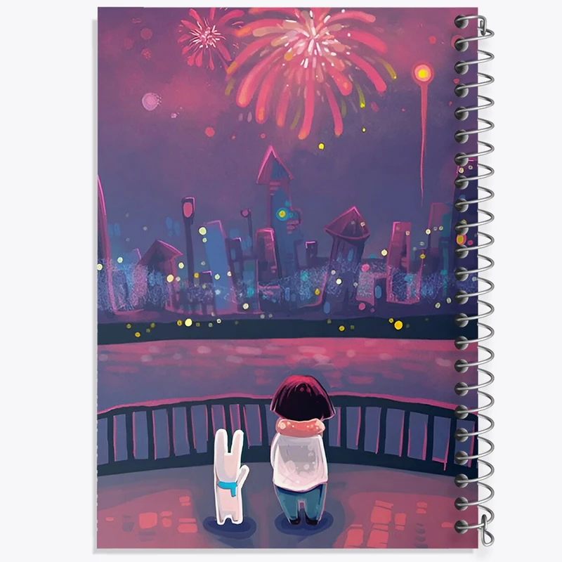 دفتر مشق 100 برگ خندالو طرح دخترانه کد N6150