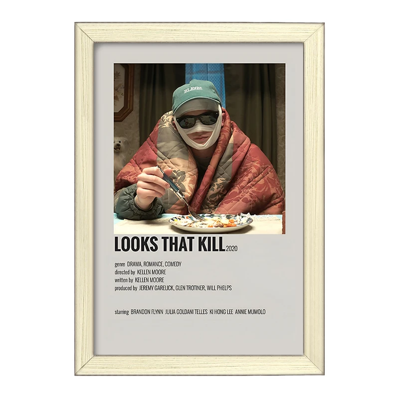 تابلو خندالو طرح چهره کشنده (Looks That Kill) کد F13081