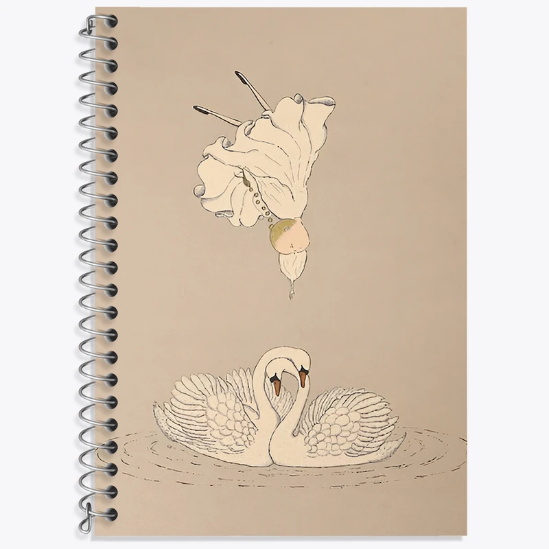 دفتر نت موسیقی 50 برگ خندالو طرح دخترانه فانتزی کد N8488