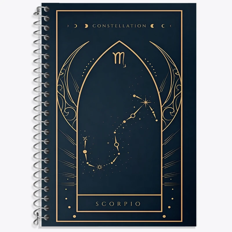 دفتر لغت 50 برگ خندالو طرح ماه تولد آبان کد F10879