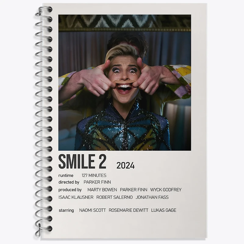 دفتر نت موسیقی 50 برگ خندالو طرح لبخند (Smile) کد F12975