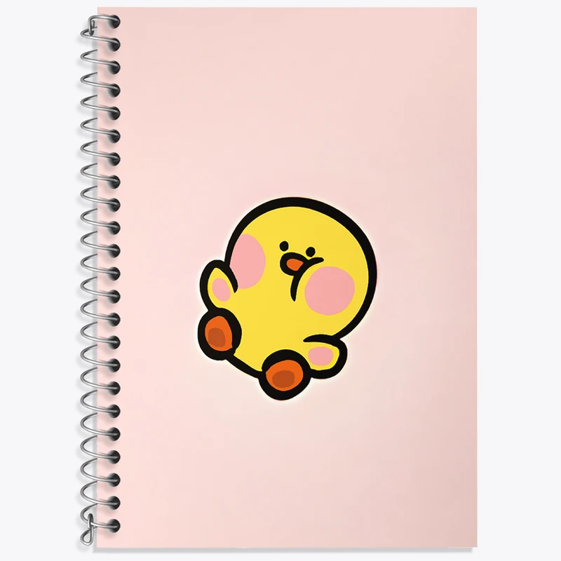 دفتر نت موسیقی 50 برگ خندالو طرح جوجه اردک بامزه کد N7028