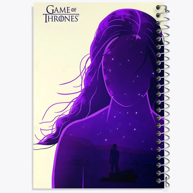 دفتر مشق 50 برگ خندالو طرح گیم آف ترونز (Game of Thrones) کد F13761