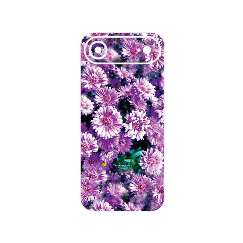 برچسب پوششی ماهوت مدل Purple_Flower مناسب برای گوشی موبایل اپل iPhone 17 Air