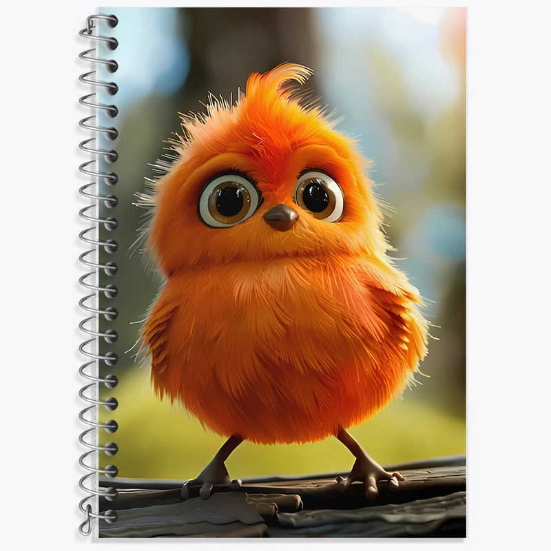 دفتر نت موسیقی 50 برگ خندالو طرح جوجه بامزه کد F9509