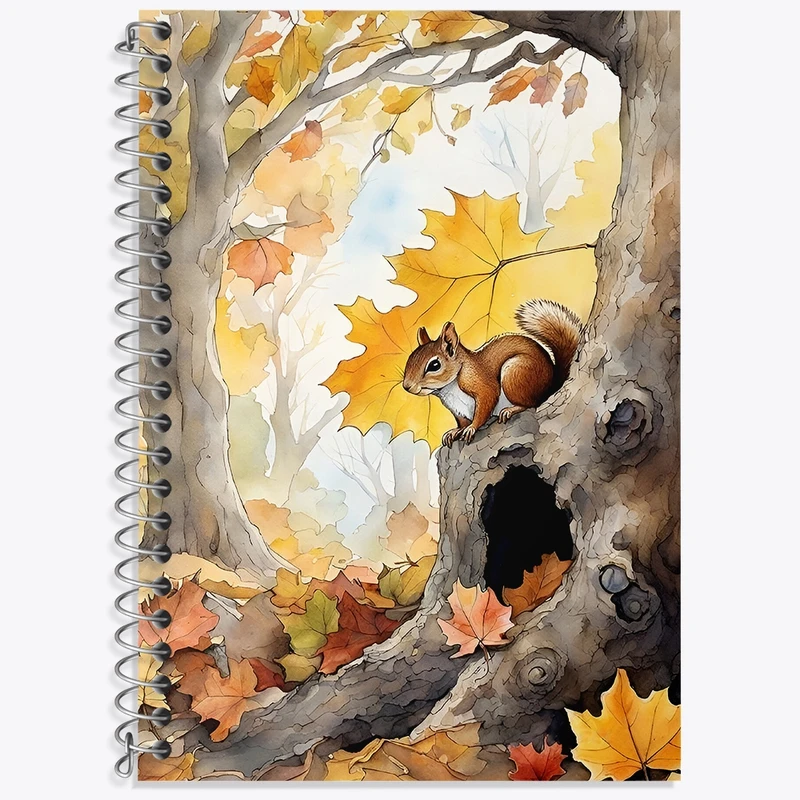 دفتر لغت 50 برگ خندالو طرح سنجاب کد N9399