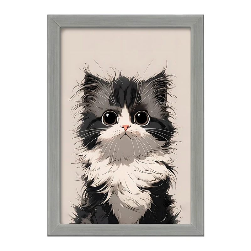 تابلو خندالو طرح گربه (Cat) کد F2940