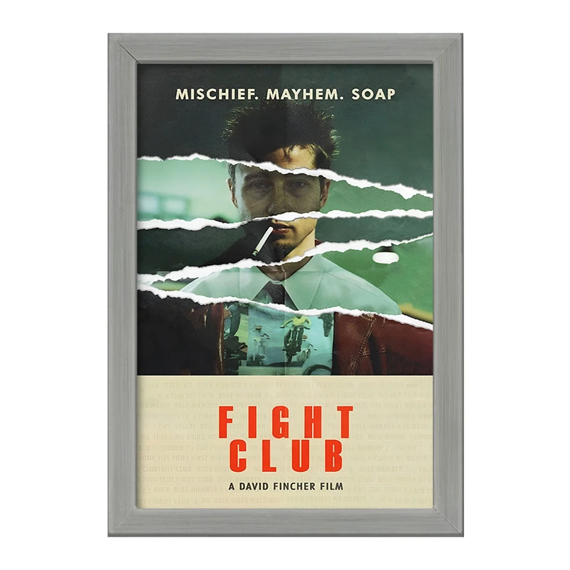 تابلو خندالو طرح باشگاه مبارزه (Fight Club) کد F13508