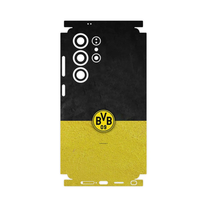 برچسب پوششی ماهوت مدل Borussia Dortmund FC-FullSkin مناسب برای گوشی موبایل سامسونگ Galaxy S25 Ultra