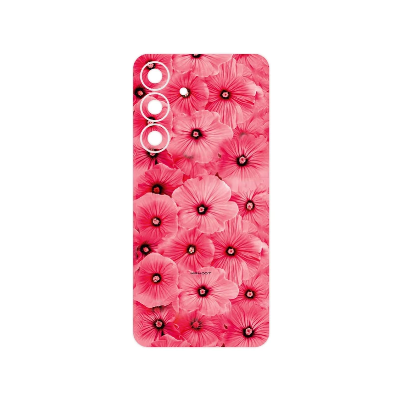 برچسب پوششی ماهوت مدل Pink_Flower مناسب برای گوشی موبایل سامسونگ Galaxy S25 FE