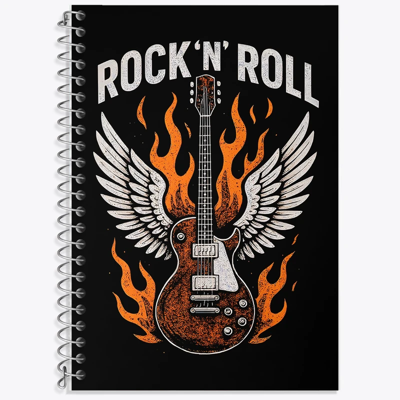 دفتر نت موسیقی 50 برگ خندالو طرح راک اَند رول (Rock And Roll) کد F14182