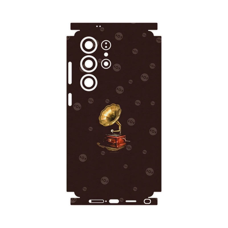 برچسب پوششی ماهوت مدل Gramophone Nostalgia-FullSkin مناسب برای گوشی موبایل سامسونگ Galaxy S25 Ultra