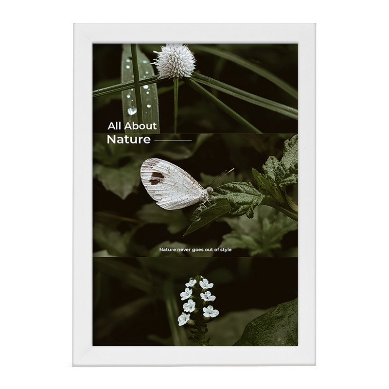 تابلو خندالو طرح All About Nature کد F13653