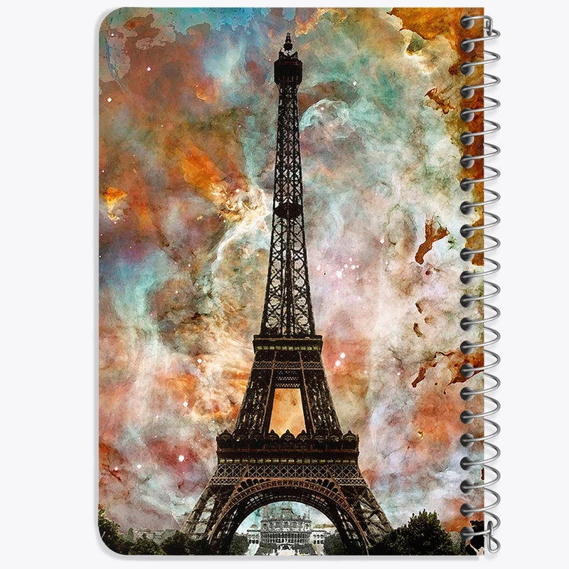دفتر یادداشت 50 برگ خندالو طرح برج ایفل کد 20752