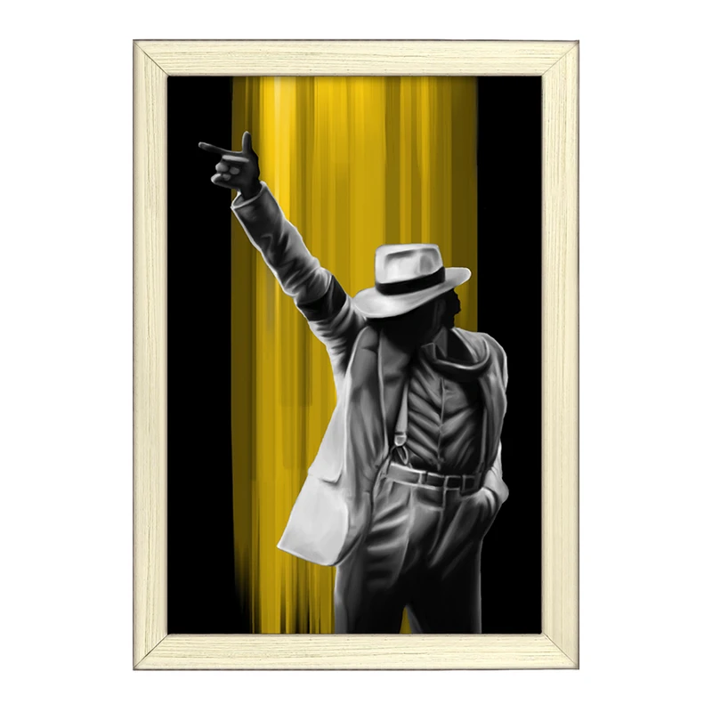 تابلو خندالو طرح مایکل جکسون (Michael Jackson) کد F768