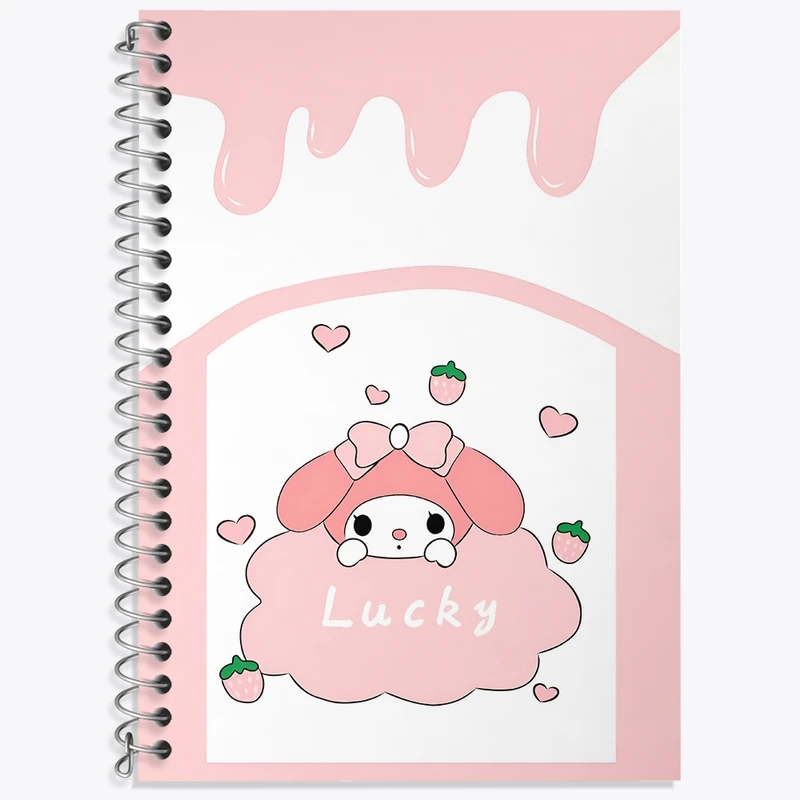 دفتر لغت 50 برگ خندالو طرح کورومی و مای ملودی کد F3742