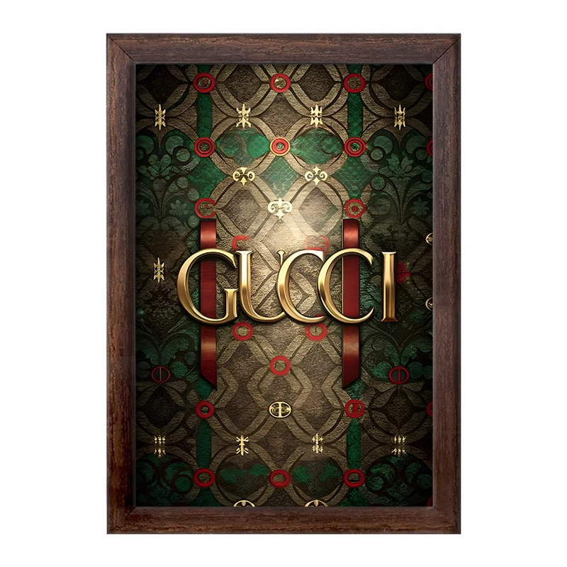 تابلو خندالو طرح گوچی (Gucci) کد F10649