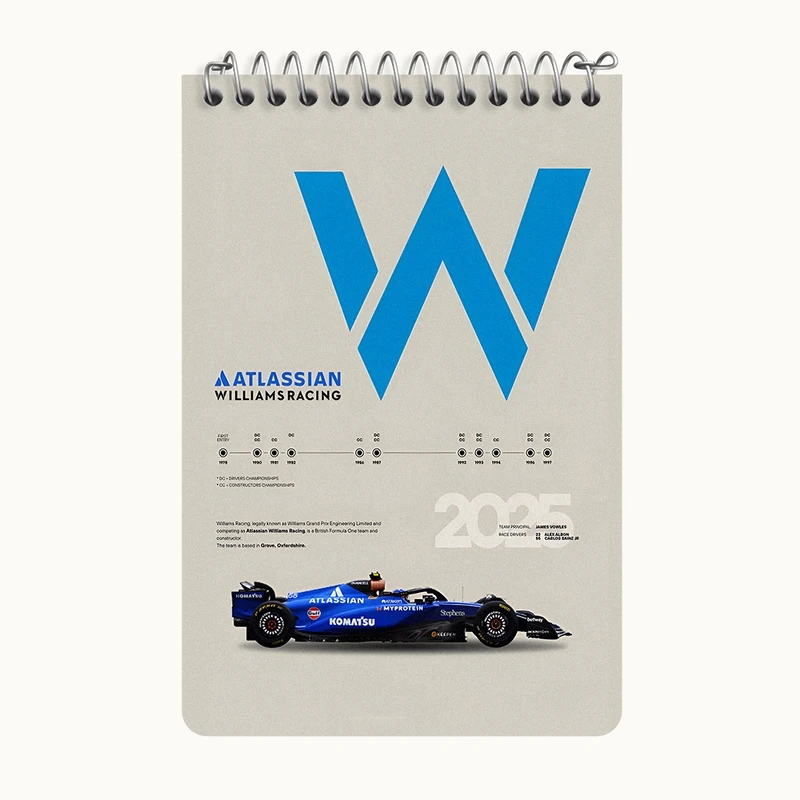 دفتر یادداشت 50 برگ خندالو طرح ماشین مسابقه ای کد F13487