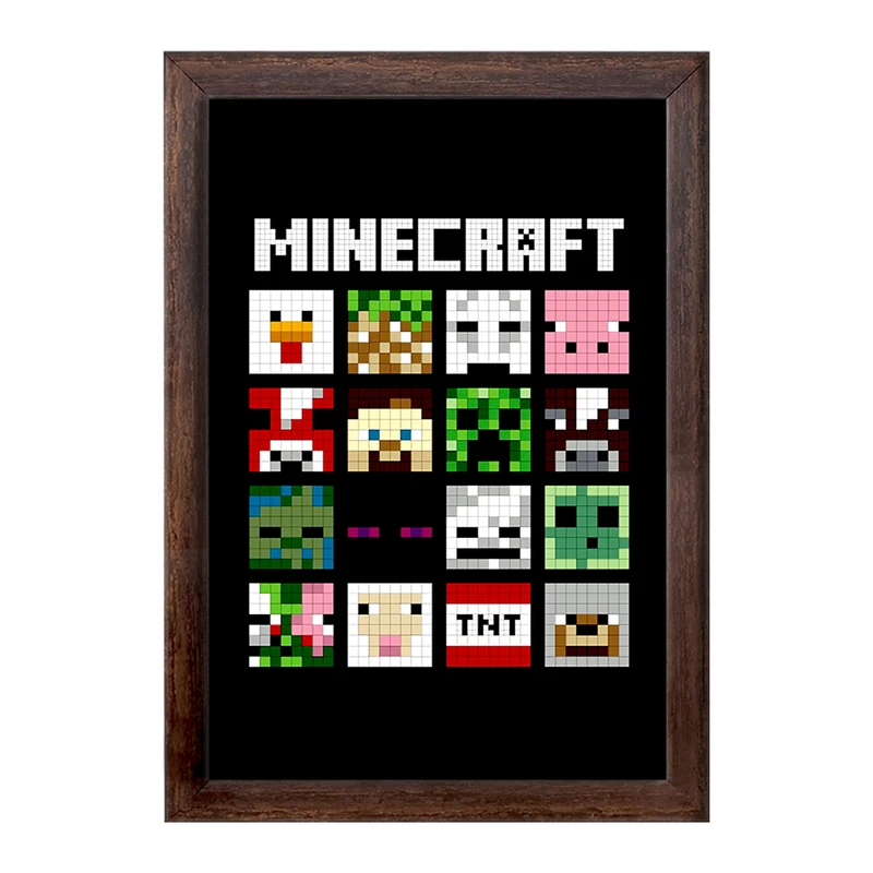 تابلو خندالو طرح بازی ماینکرافت (Minecraft) کد 37006