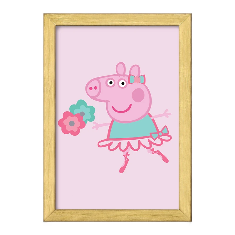 تابلو خندالو طرح پپا انیمیشن پپا پیگ Peppa pig  کد 22066