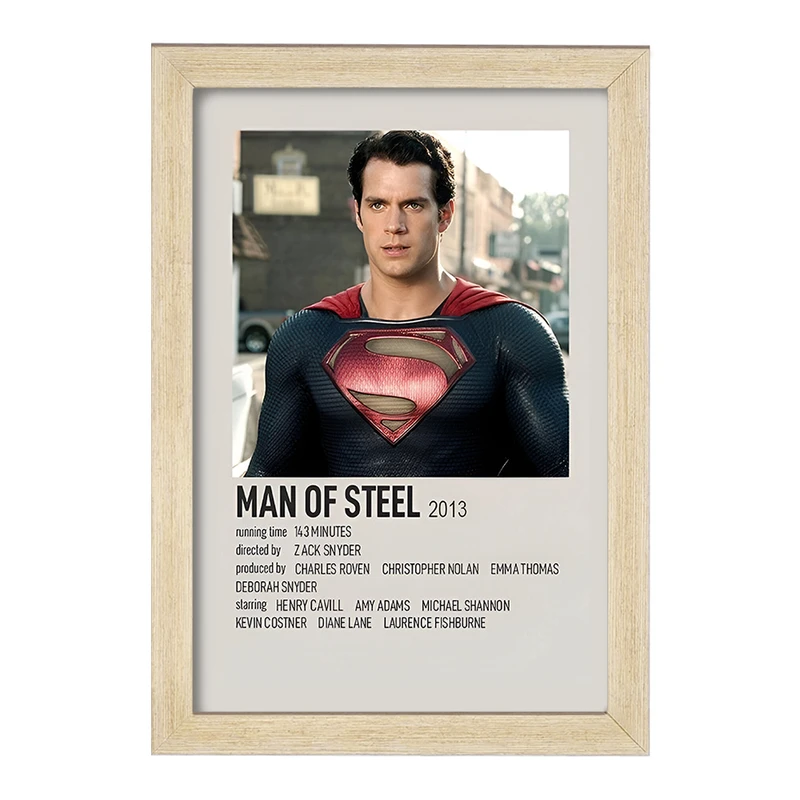 تابلو خندالو طرح مرد پولادین (Man of Steel) کد F13413