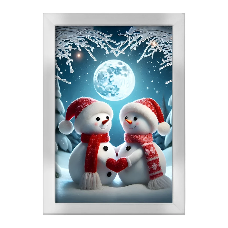 تابلو خندالو طرح آدم برفی بامزه کد F11823