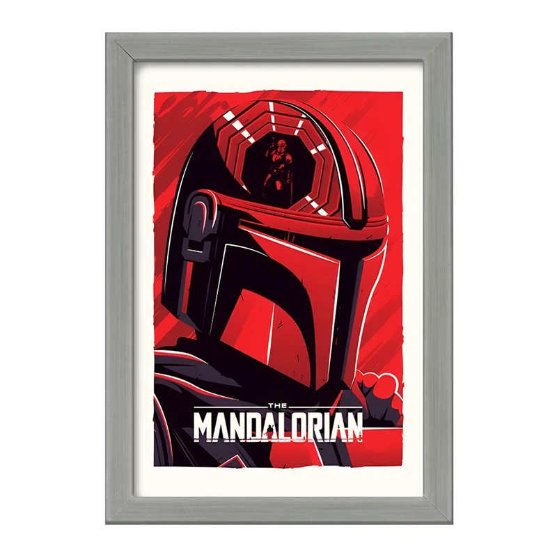 تابلو خندالو طرح مندلورین (The Mandalorian) کد F13745