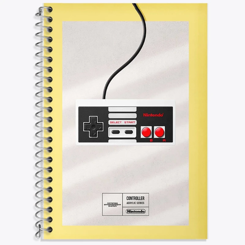 دفتر زبان 50 برگ خندالو مدل سه خط طرح دسته بازی کد F11979