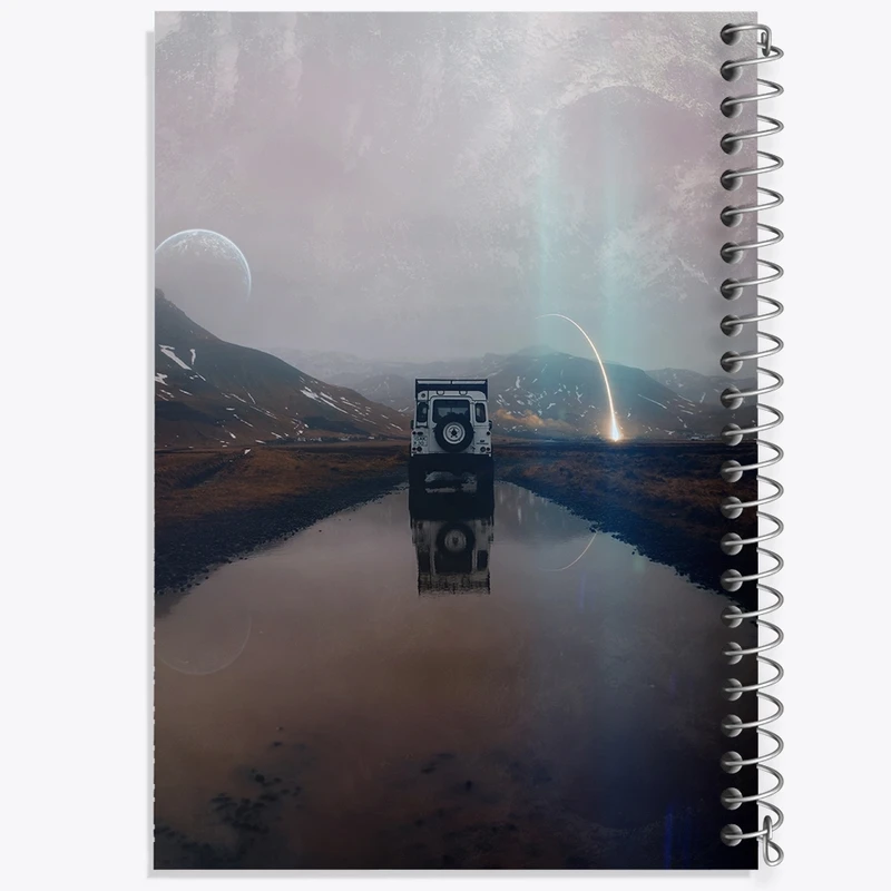 دفتر طراحی 50 برگ خندالو طرح مفهومی کد F1826