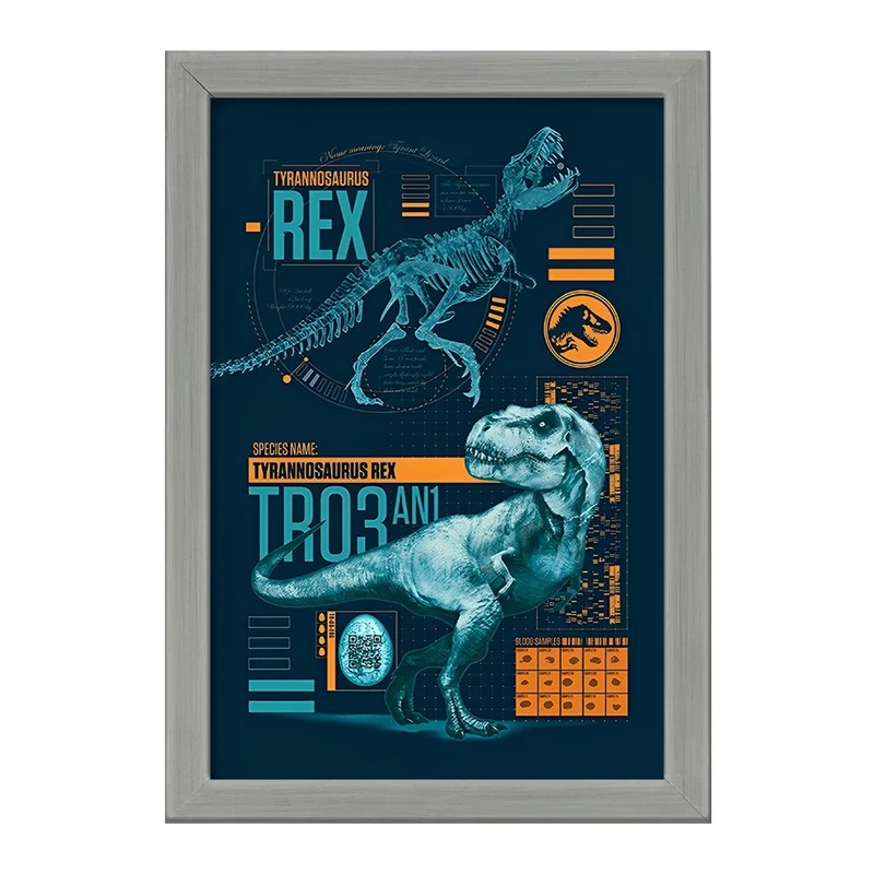 تابلو خندالو طرح رکس دایناسور کد F13765