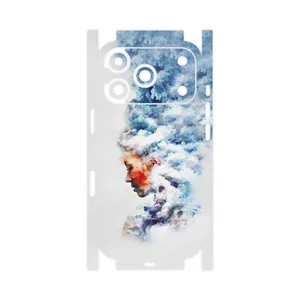 MAHOOT Women and the Cloud Digital Art-FullSkin Cover Sticker for Apple iPhone 17 Pro